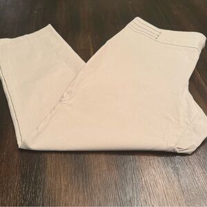 JM Women’s Tummy Control Slim-Leg Tan Pants Size 20W